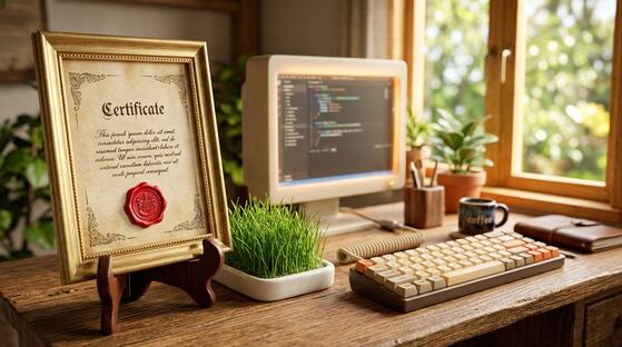 Certificate of Being Chronically Online