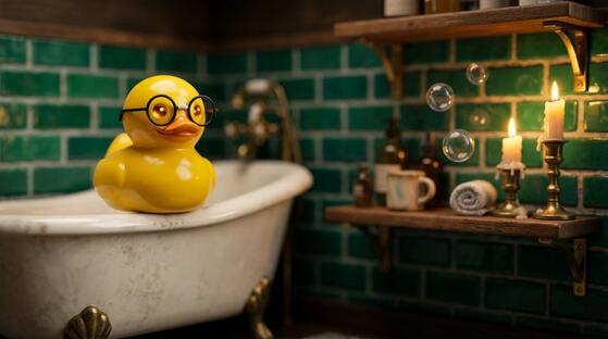 Haunted Rubber Duck